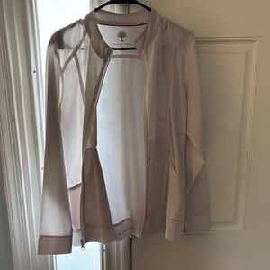 Healing Hands Women's White Scrub Jacket